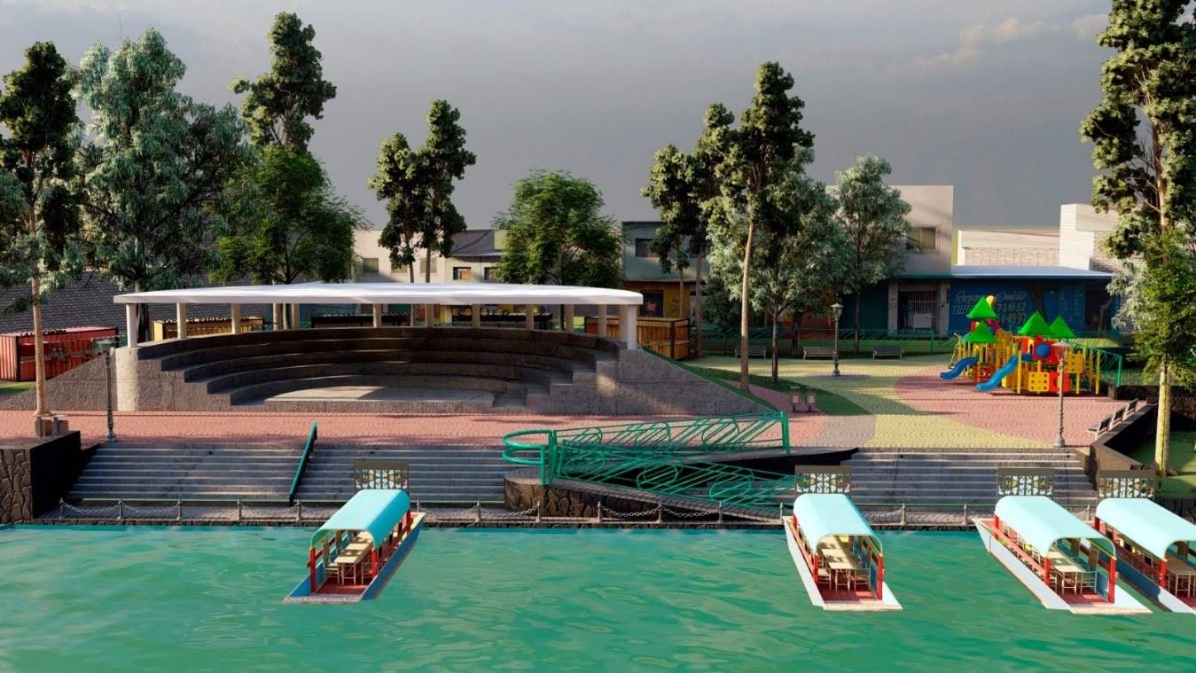 Recuperación Y Remodelación Integral Del Embarcadero En El Lago De Los Reyes Aztecas